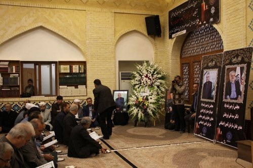 مراسم ترحیم و یادبود دکتر نوربخش و دکتر تاج الدین در گرگان برگزار شد
